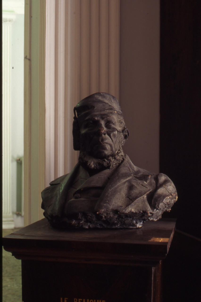 ritratto di Francesco Florimo (busto) - bottega napoletana (sec. XIX)