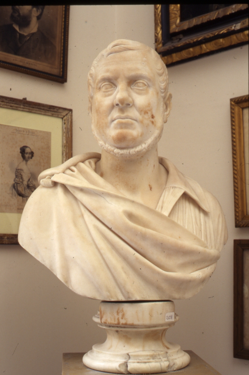 ritratto di Saverio Mercadante (busto) di Angelini Tito (sec. XIX)