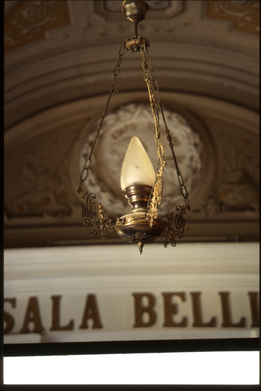 lampadario - bottega napoletana (metà sec. XX)