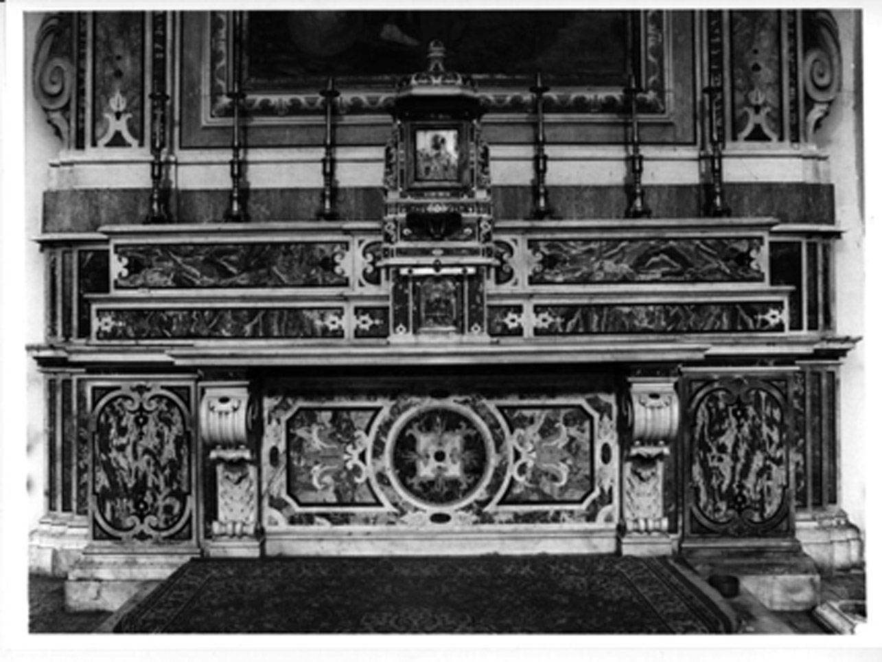 altare di Valentini Pietro Antonio (sec. XVII)