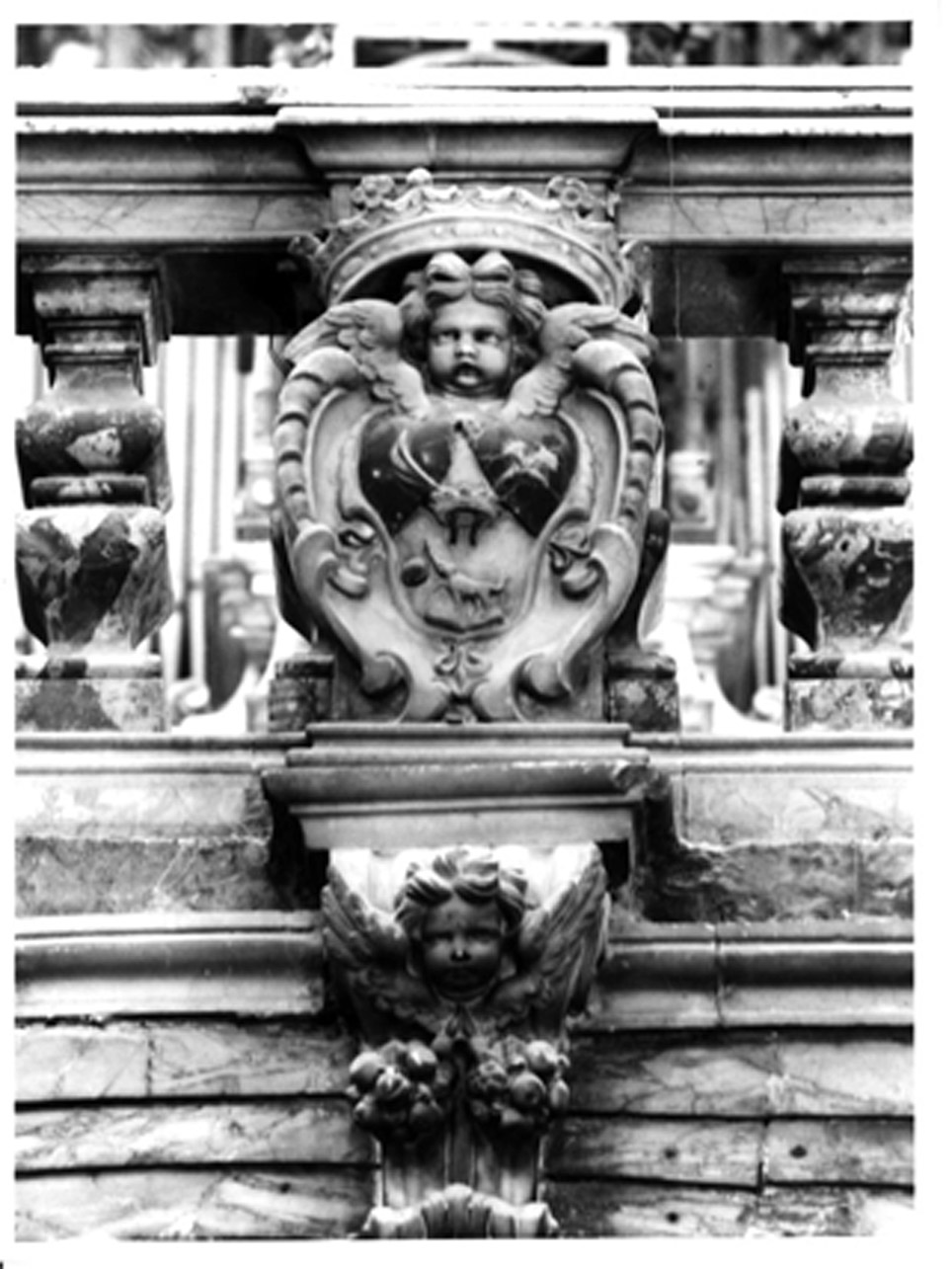 angioletti (decorazione plastica) di Ferrerio Pietro, Pampinella Vincenzo (sec. XVII)