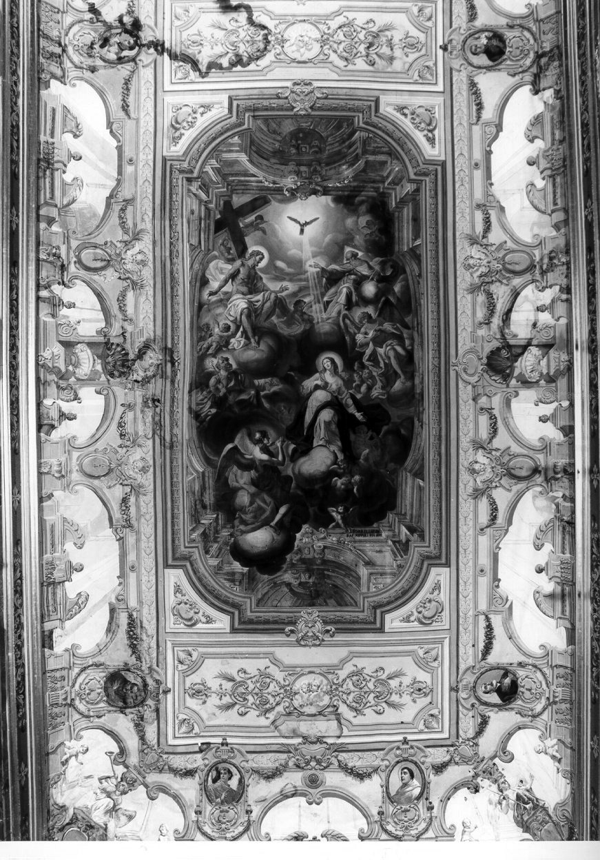 assunzione della Madonna (dipinto) di Borrelli Salvatore (sec. XVIII)
