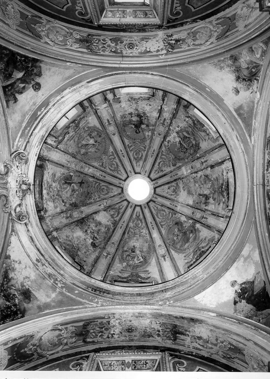 figure allegoriche femminili (dipinto, ciclo) di Galloppi Vincenzo (sec. XX)