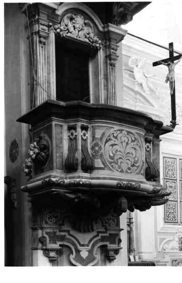 pulpito di Fanzago Cosimo (e aiuti) (prima metà sec. XVII)