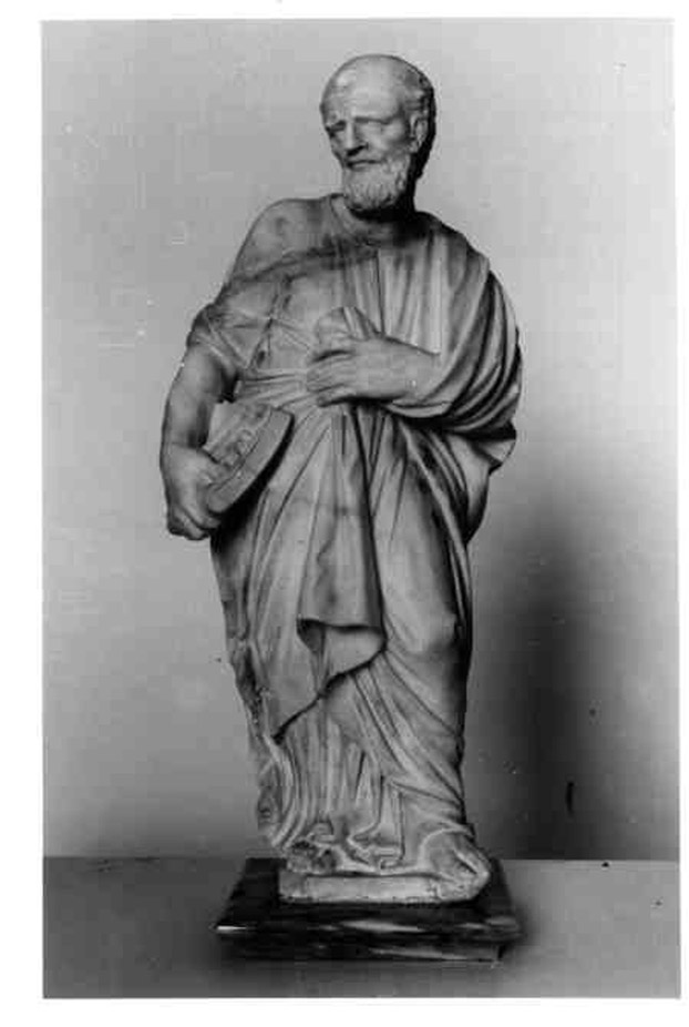 San Pietro/ San Paolo (scultura, elemento d'insieme) di Fanzago Cosimo (sec. XVII)