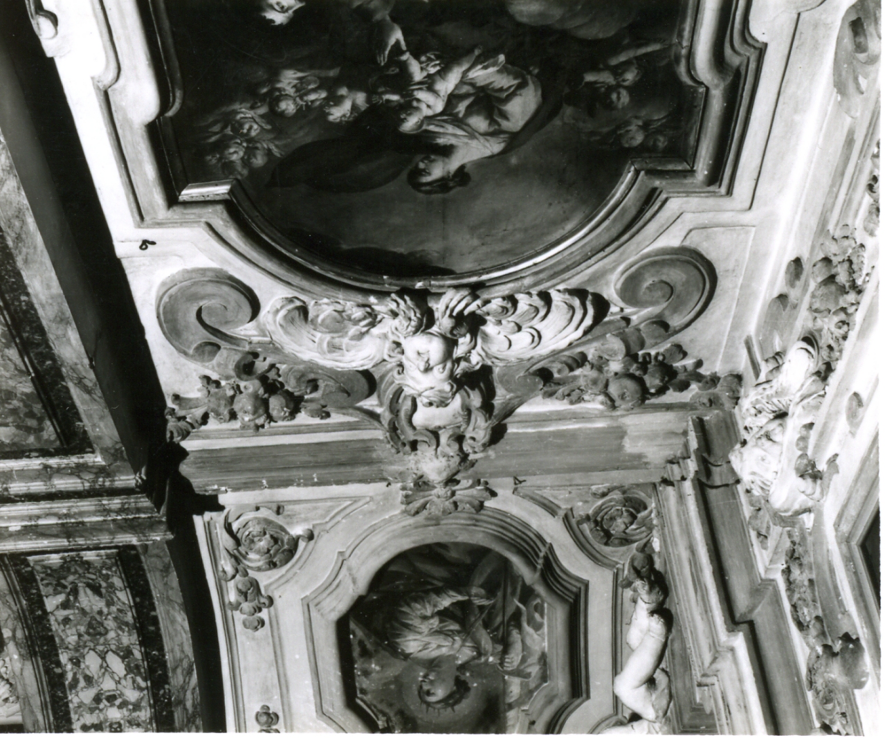 decorazione plastica, insieme di Fanzago Cosimo (cerchia) (sec. XVIII)