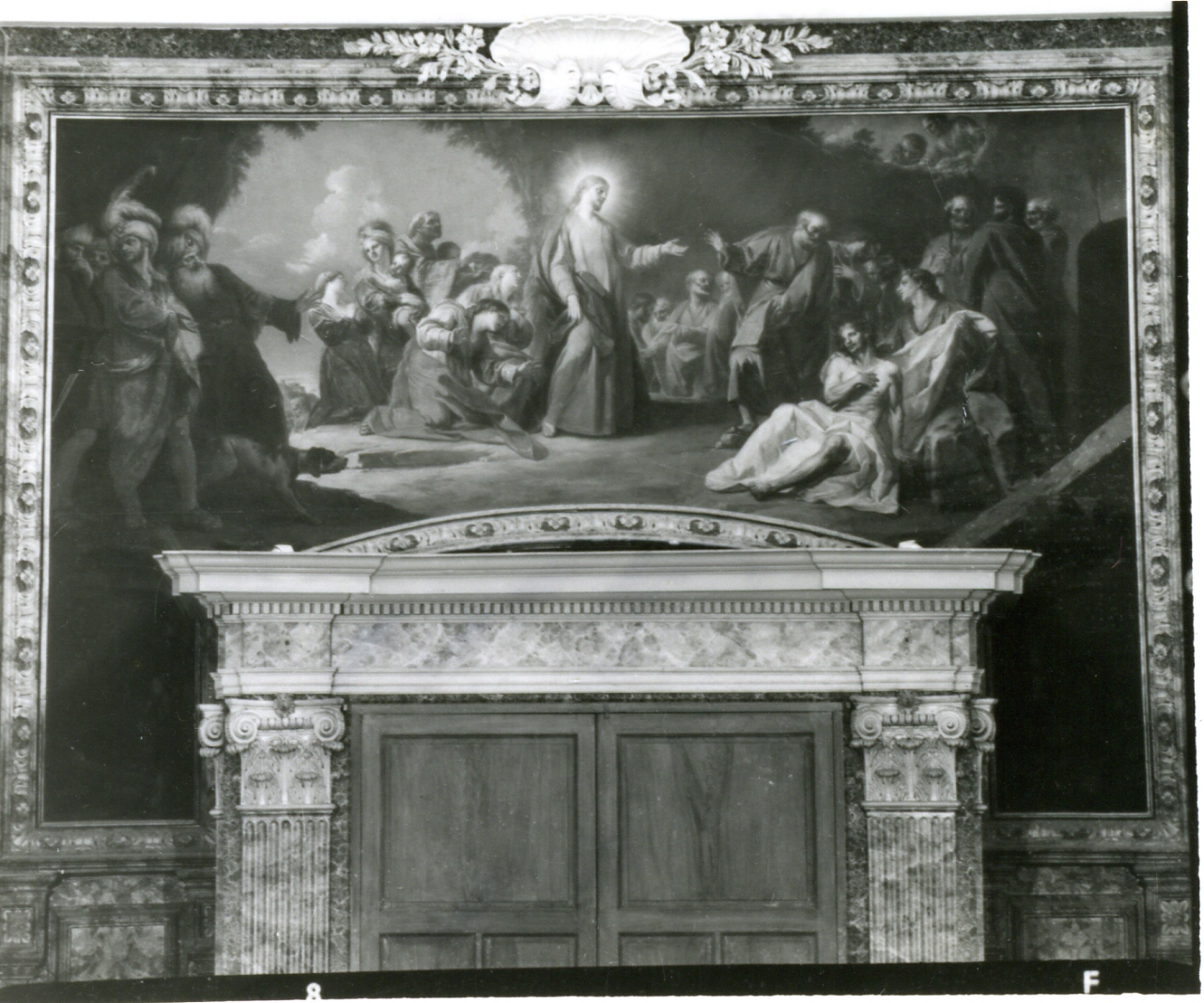 resurrezione di Lazzaro (dipinto) di Dominici Antonio (sec. XVIII)
