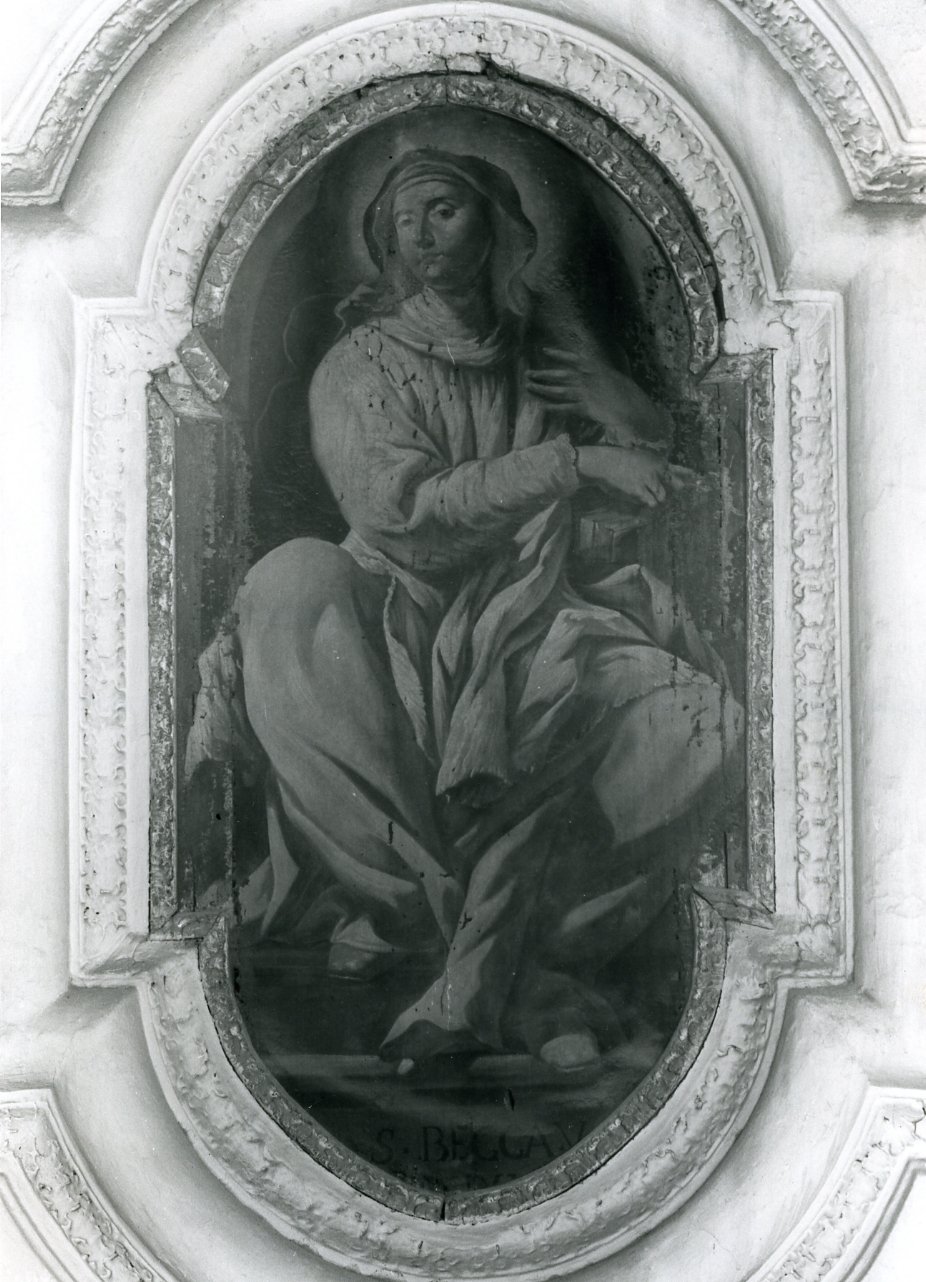 Santa Begga di Andenne (dipinto) di Beinaschi Giovan Battista (sec. XVII)