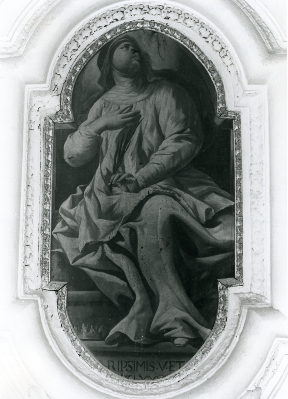 Santa Ripsime vergine e martire (dipinto) di Beinaschi Giovan Battista (sec. XVII)