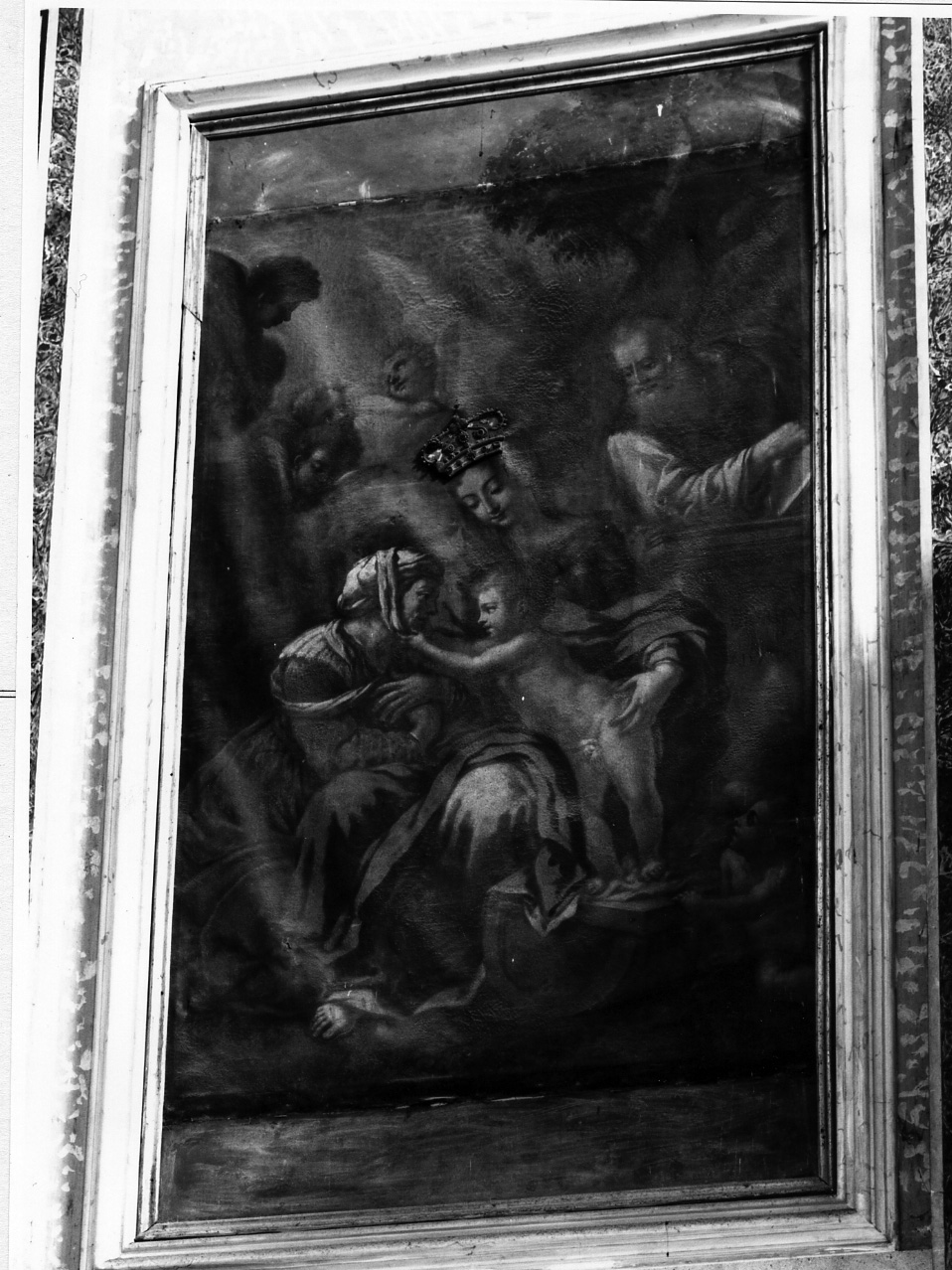 Sacra Famiglia con Sant'Anna (dipinto) - ambito campano (seconda metà sec. XVII)