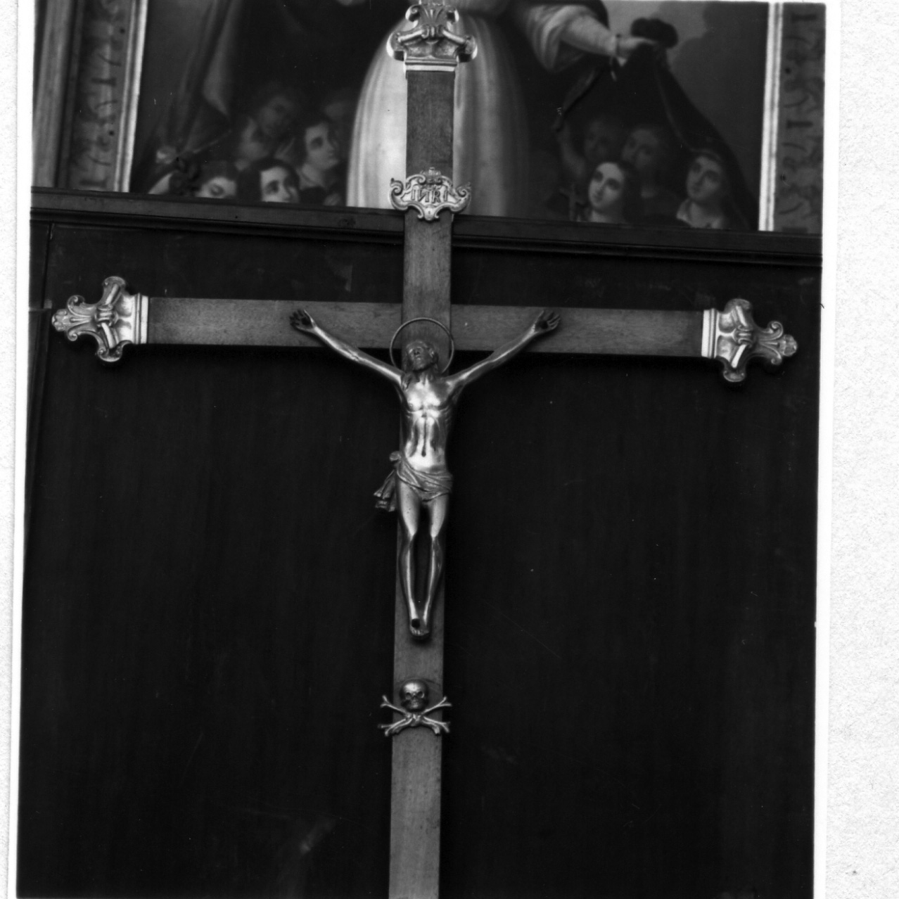 crocifisso - bottega campana (sec. XIX)