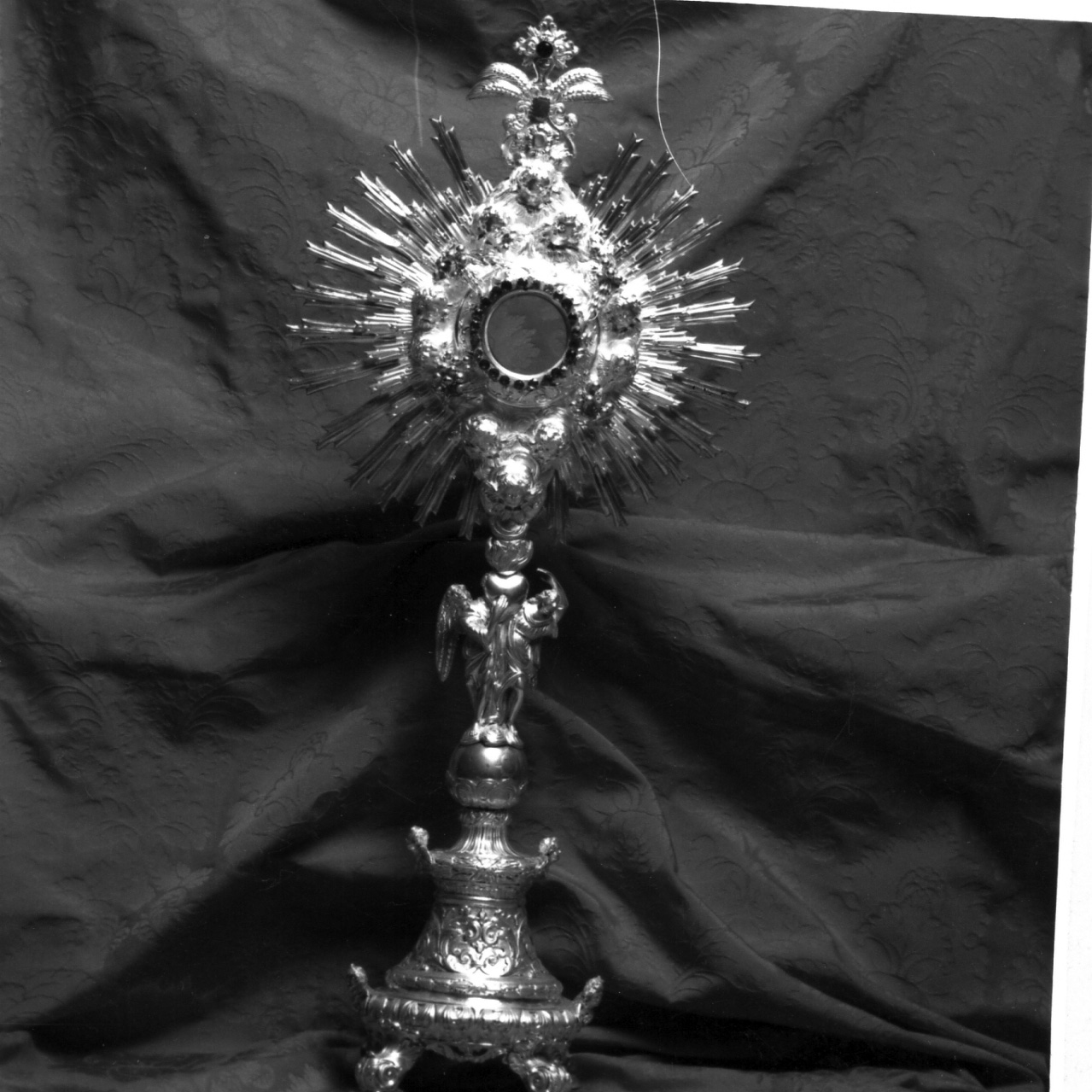 ostensorio - bottega campana (sec. XIX)