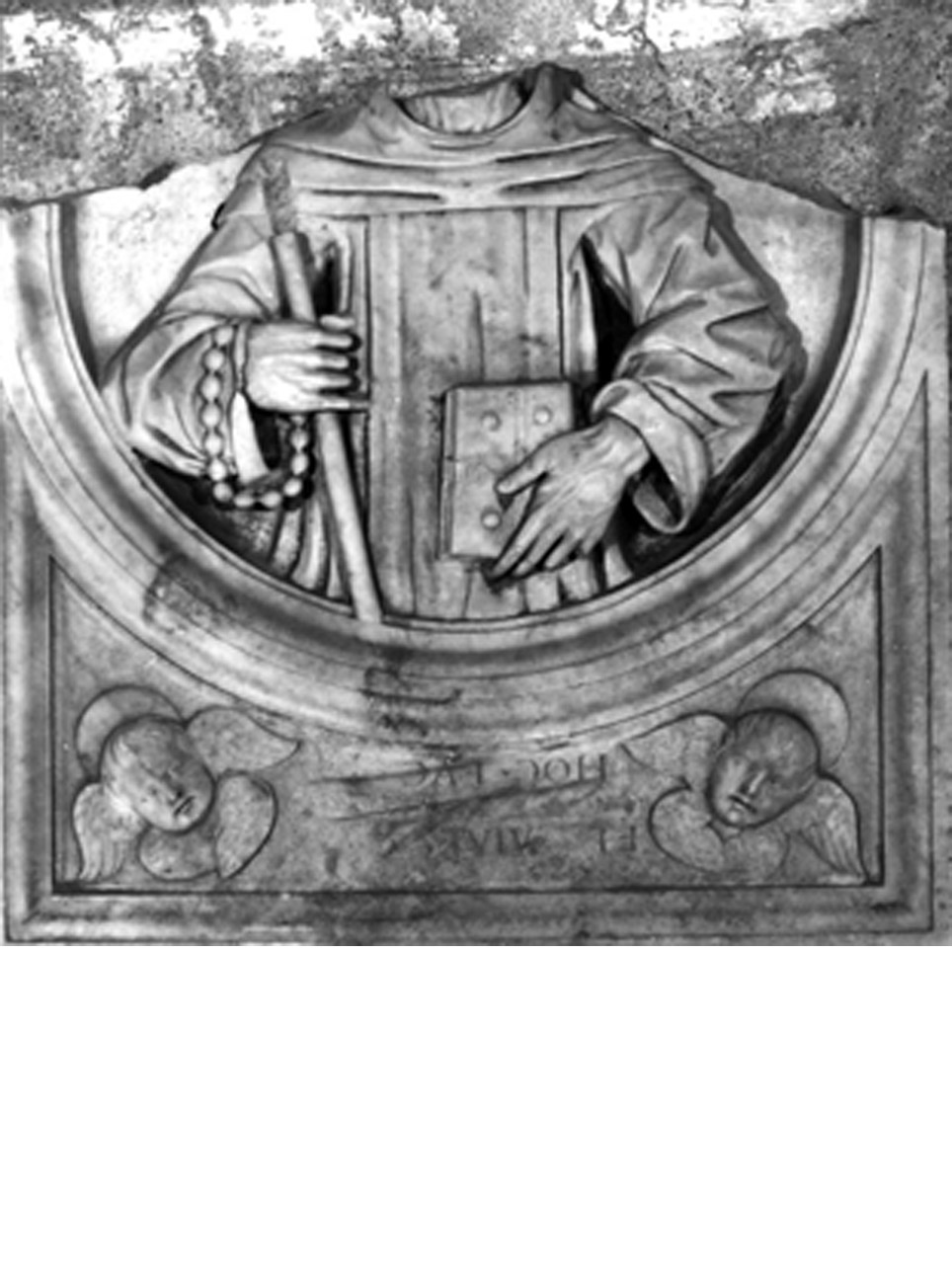 rilievo, frammento - bottega napoletana (prima metà sec. XVI)