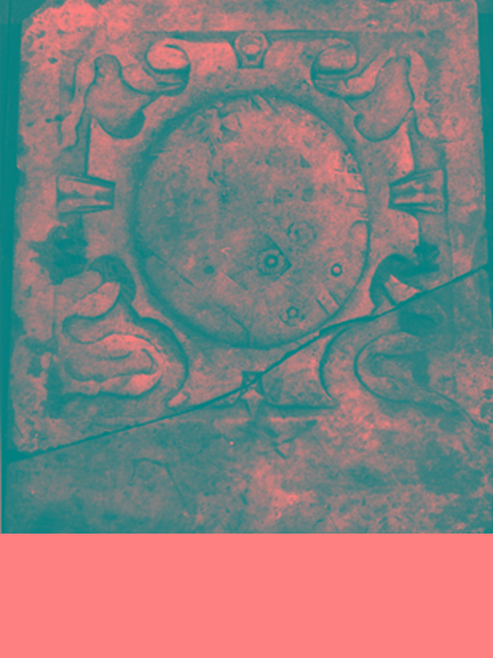 lastra tombale, frammento - bottega napoletana (prima metà sec. XVI)