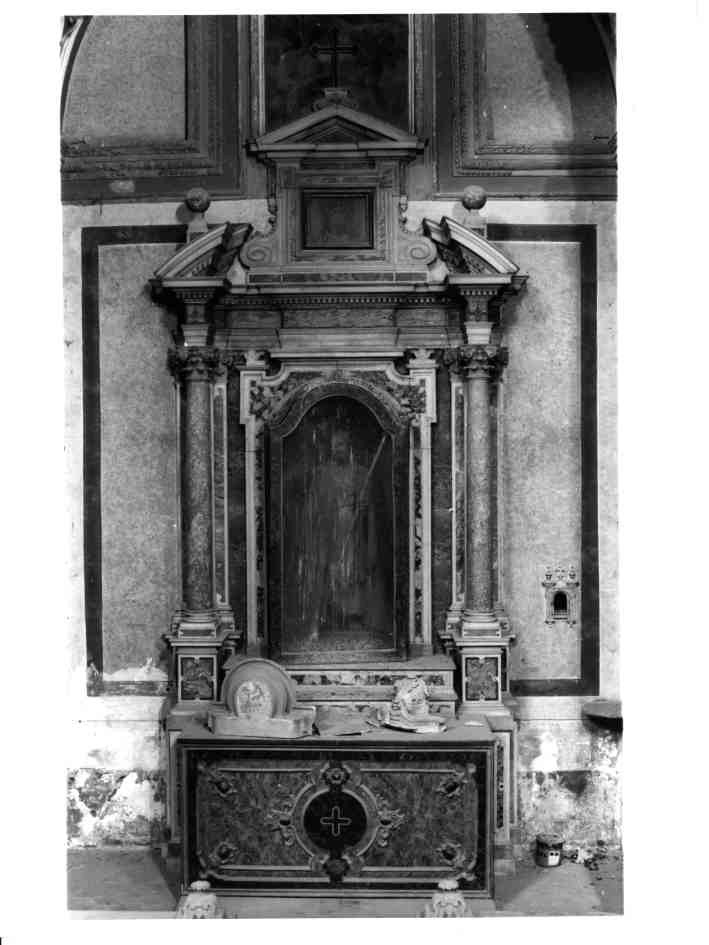 altare - bottega napoletana (prima metà sec. XVII)
