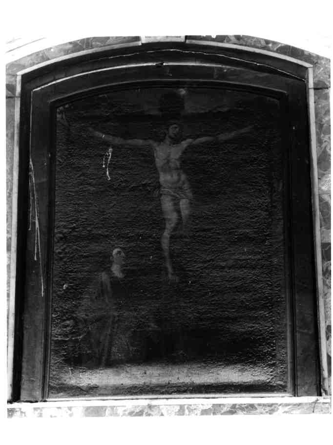 Cristo crocifisso (dipinto) - ambito napoletano (seconda metà sec. XVII)