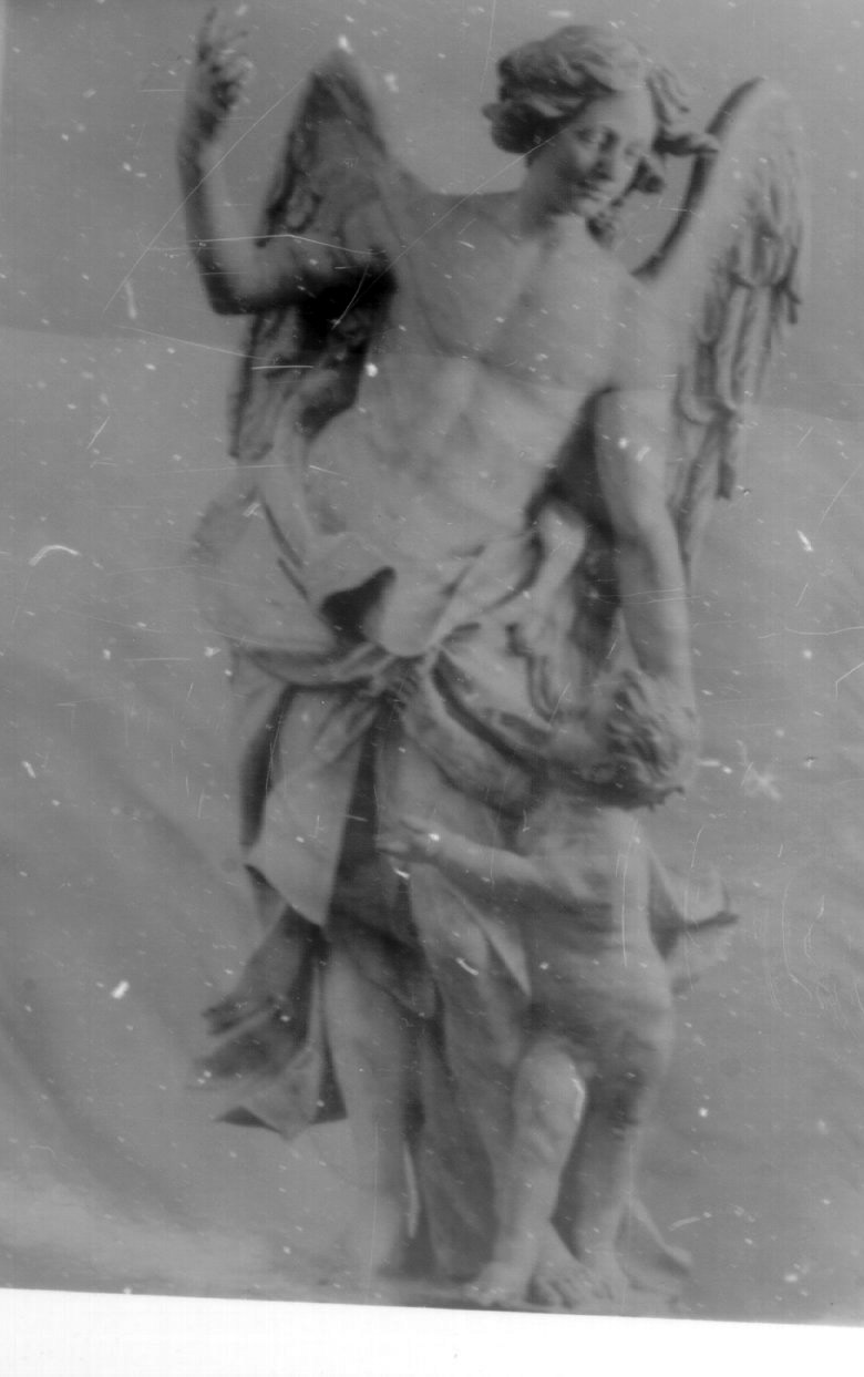 angelo custode (gruppo scultoreo) di Vaccaro Domenico Antonio (sec. XVIII)