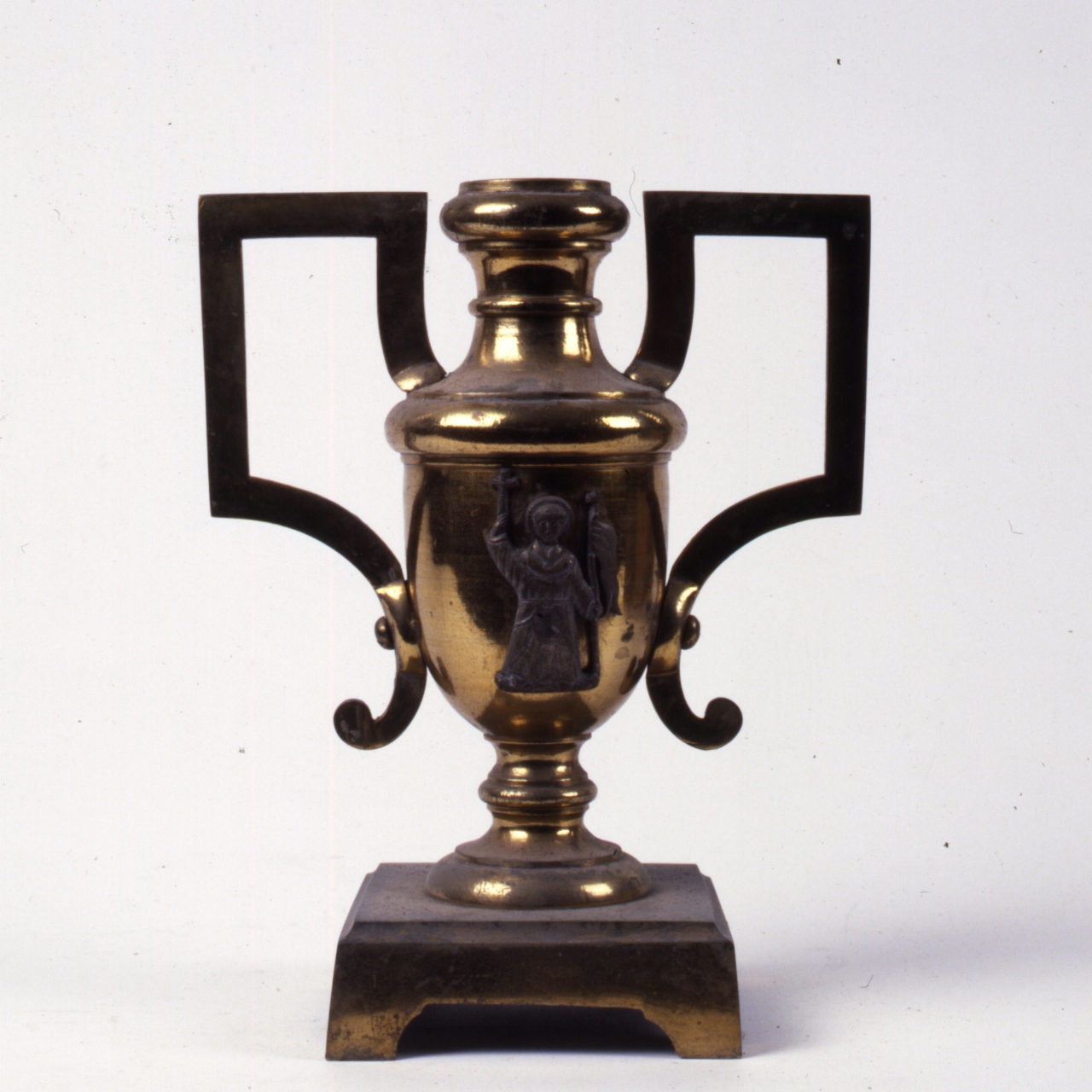 VASO PORTAPALMA, SERIE - MANIFATTURA NAPOLETANA (Seconda metà SEC. XIX)