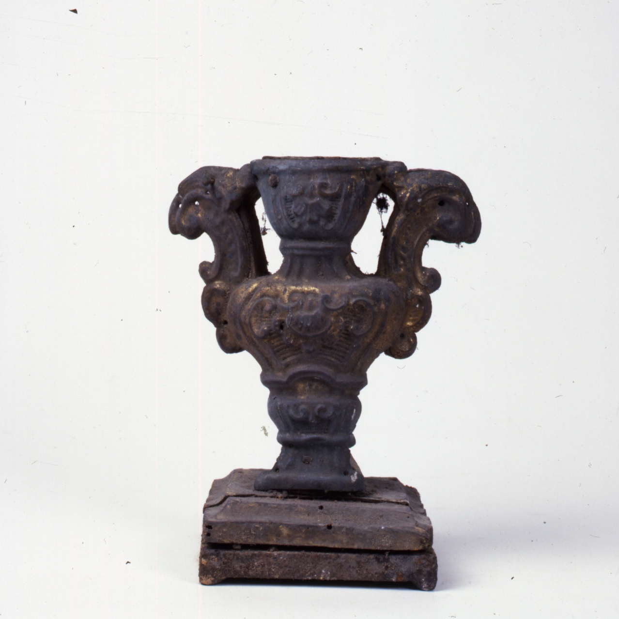 VASO PORTAPALMA - MANIFATTURA NAPOLETANA (INIZIO SEC. XIX)