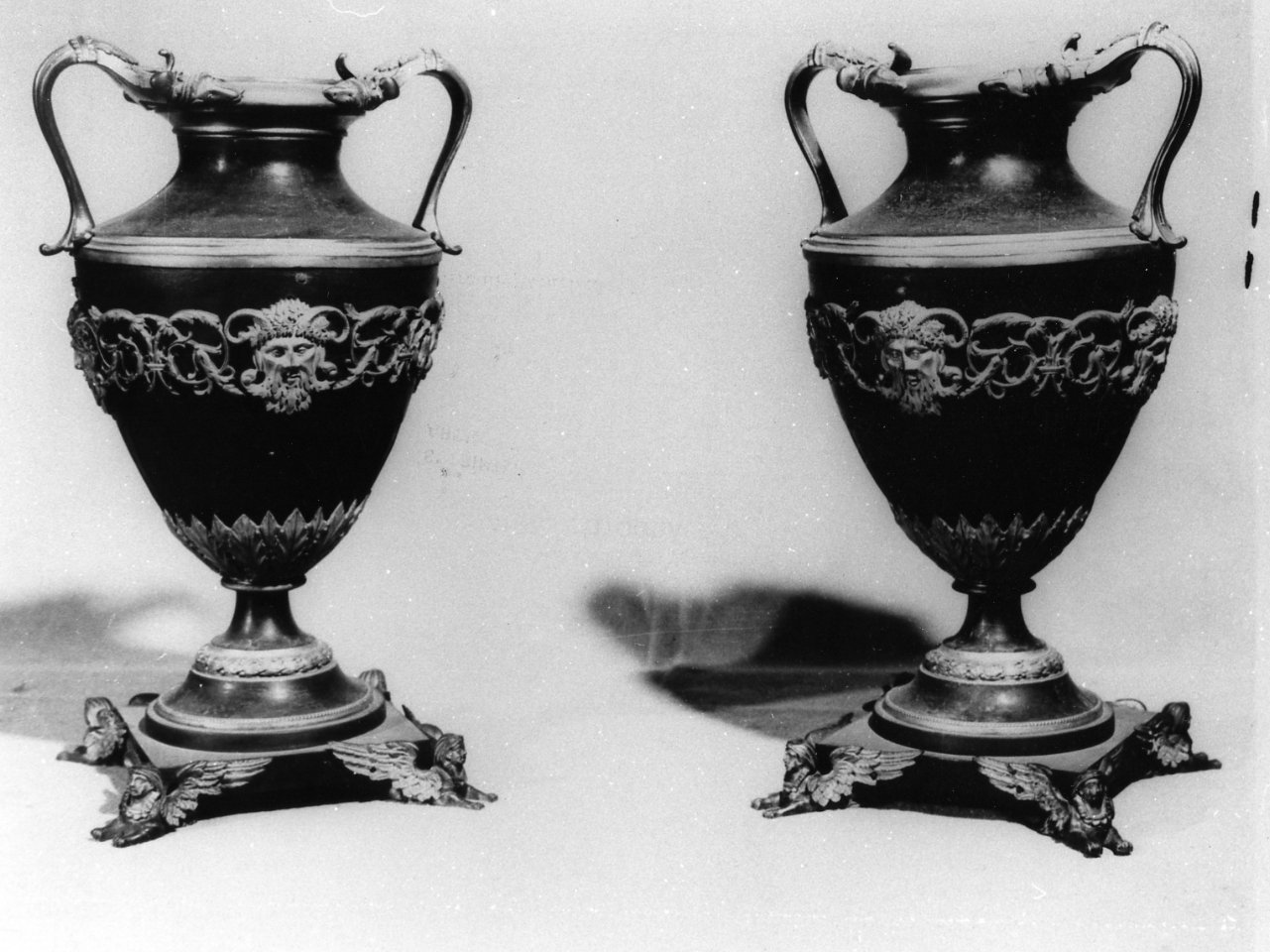 vaso, serie - bottega napoletana (primo quarto sec. XIX)