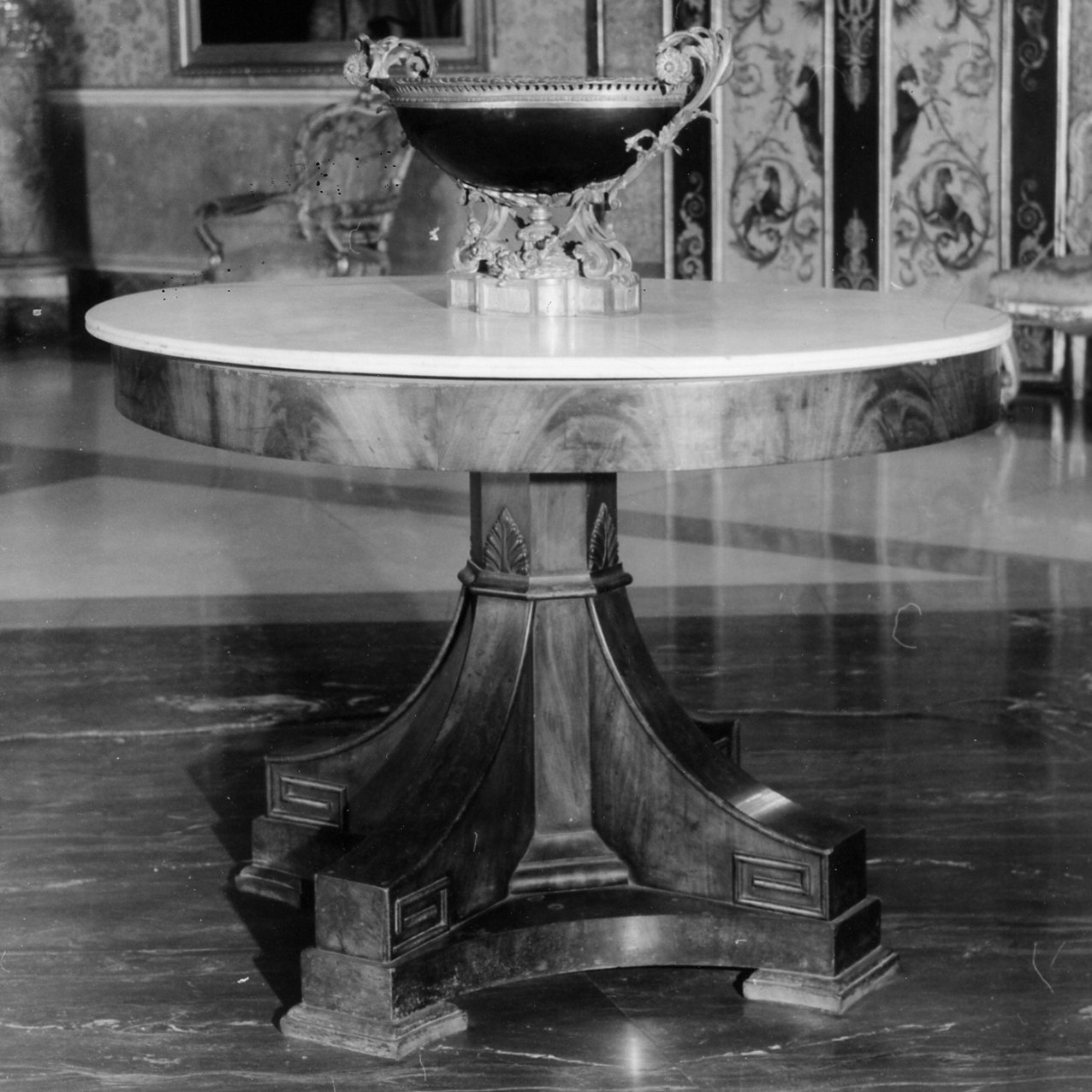 tavolo - bottega napoletana (fine sec. XIX)