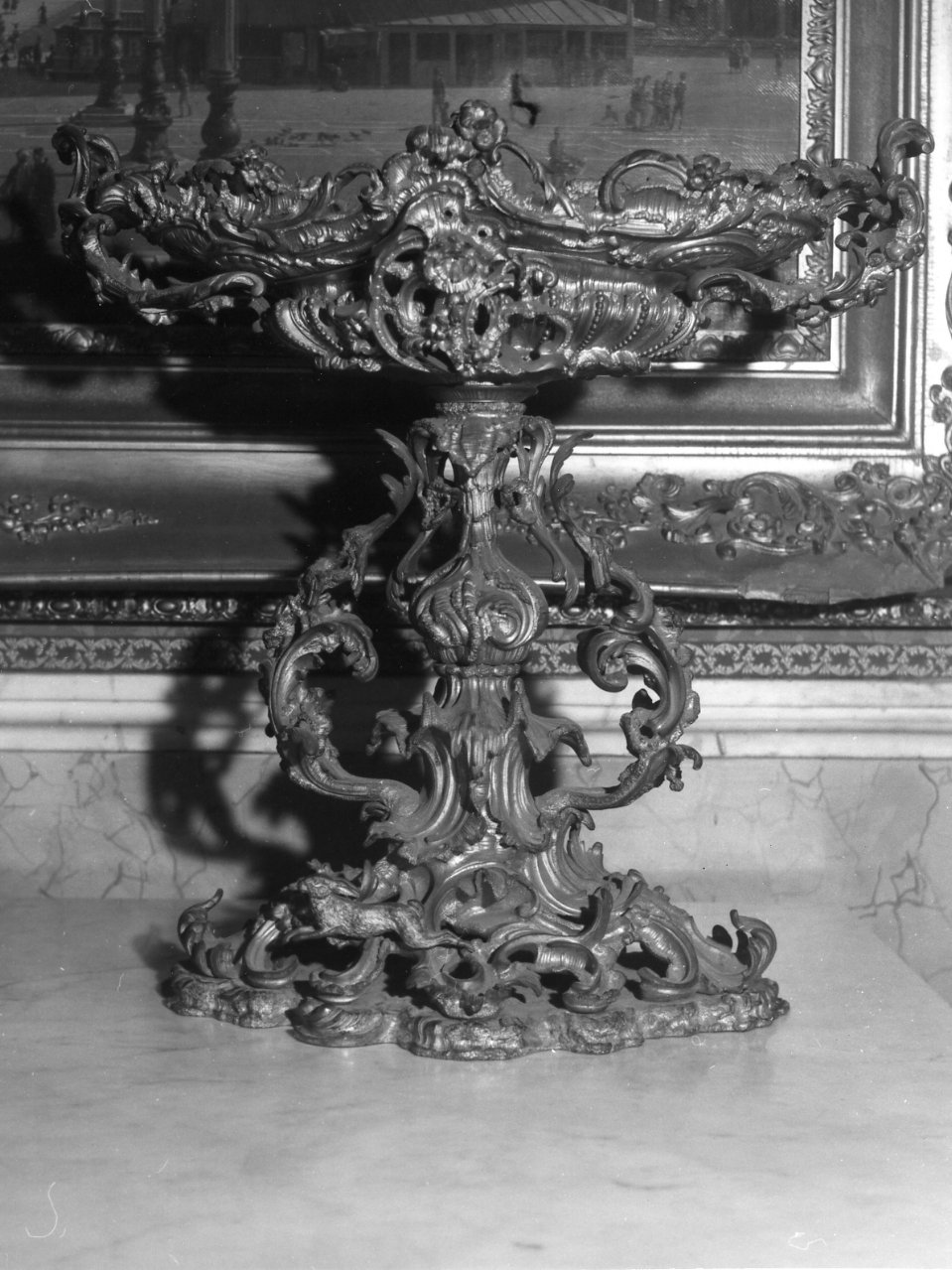 vaso - bottega napoletana (seconda metà sec. XIX)