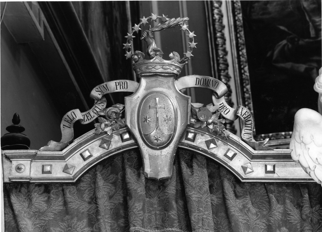 cimasa, serie - bottega napoletana (fine sec. XIX)