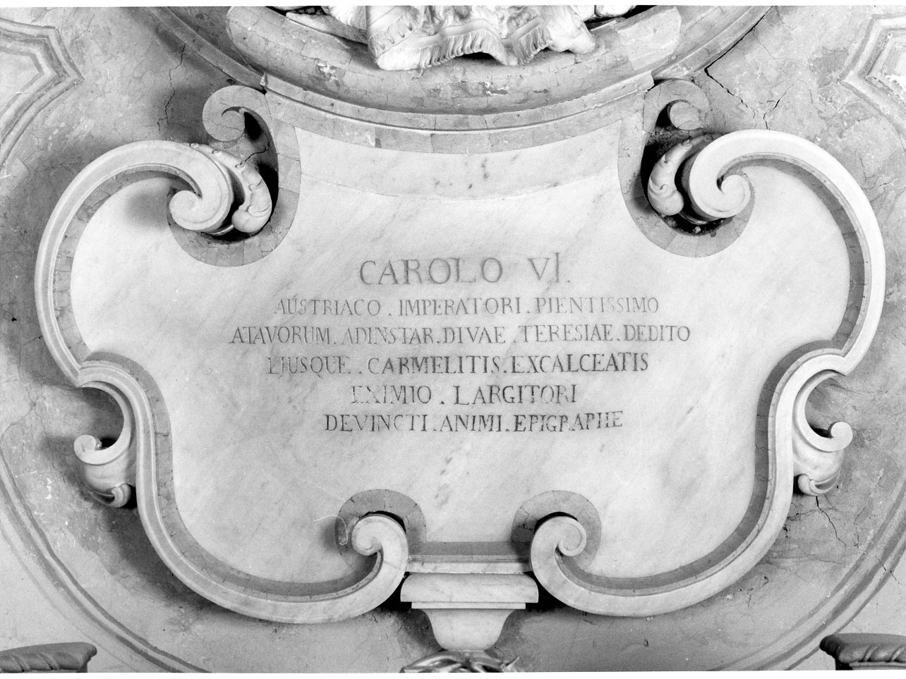 lapide tombale di Colombo Giacomo (bottega) (sec. XVIII)