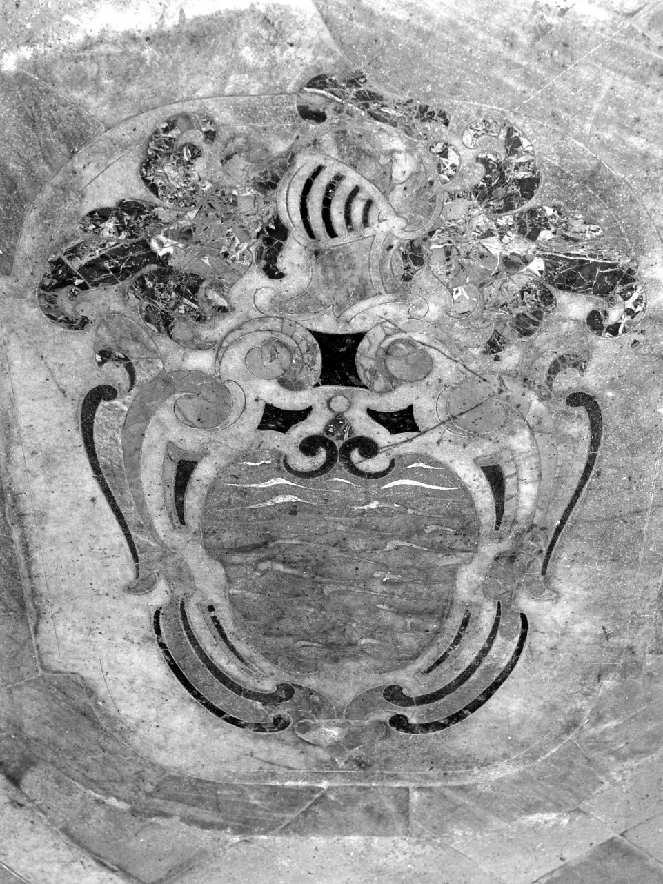 lapide tombale - bottega napoletana (metà sec. XVII)