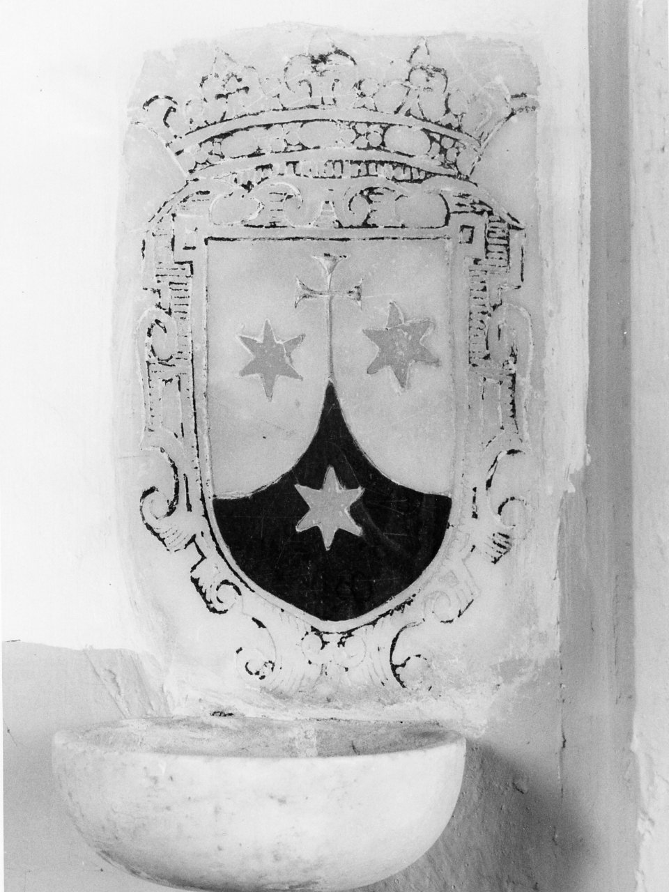 acquasantiera - bottega napoletana (metà sec. XVII)