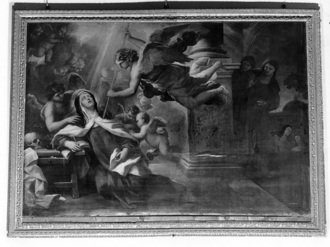 cornice - bottega napoletana (ultimo quarto sec. XVII)