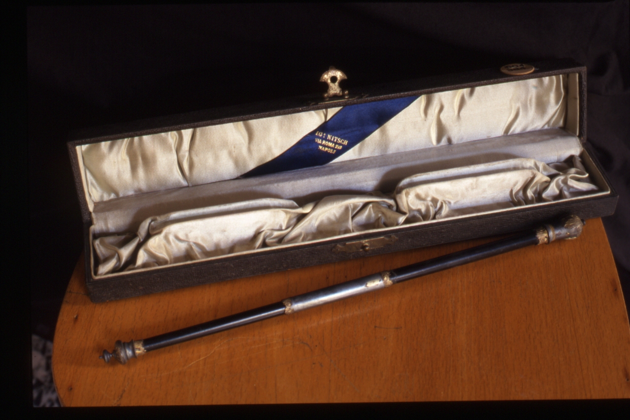 bacchetta per direttore d'orchestra - bottega napoletana (sec. XX)