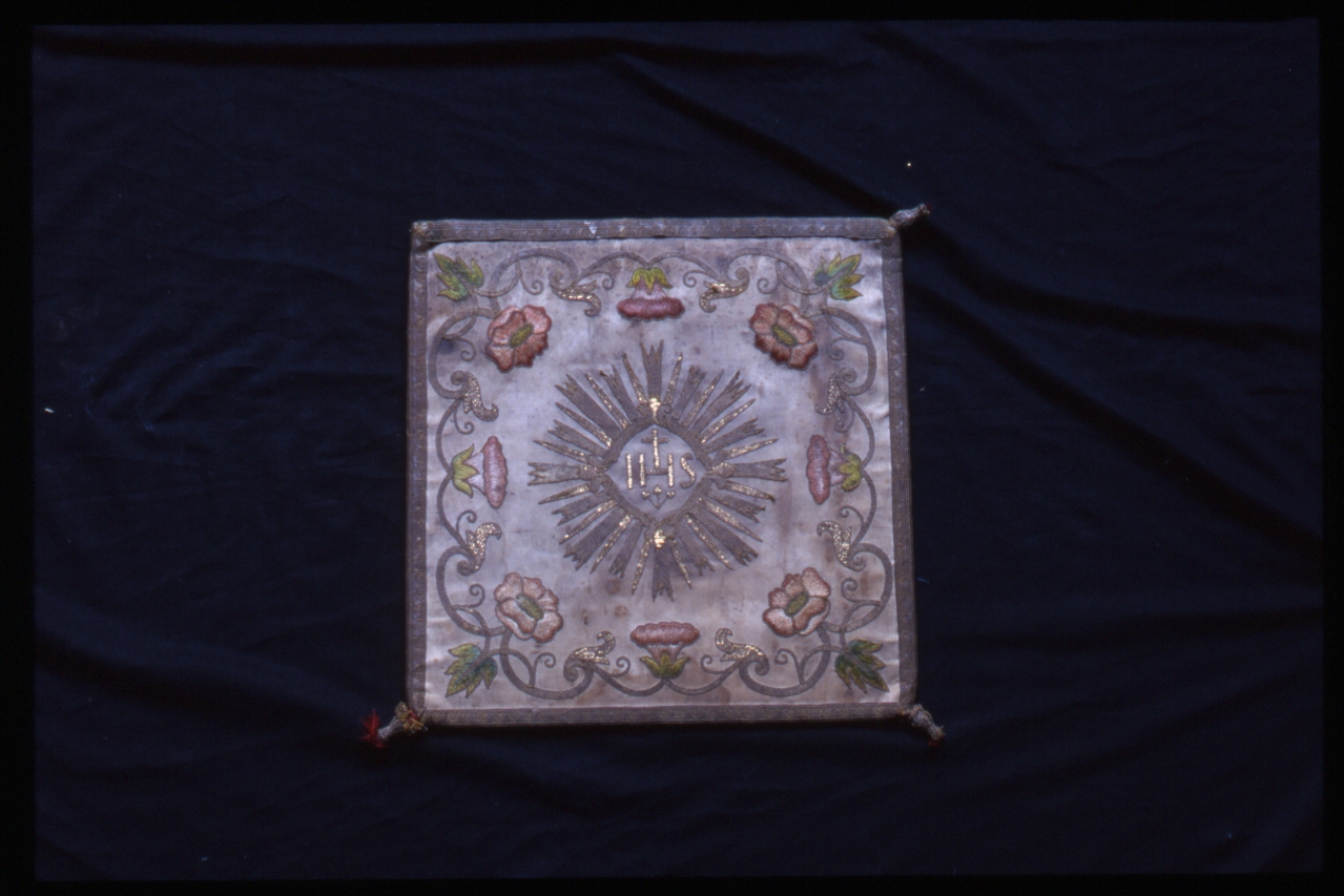 borsa del corporale - manifattura napoletana (fine/inizio secc. XVIII/ XIX)