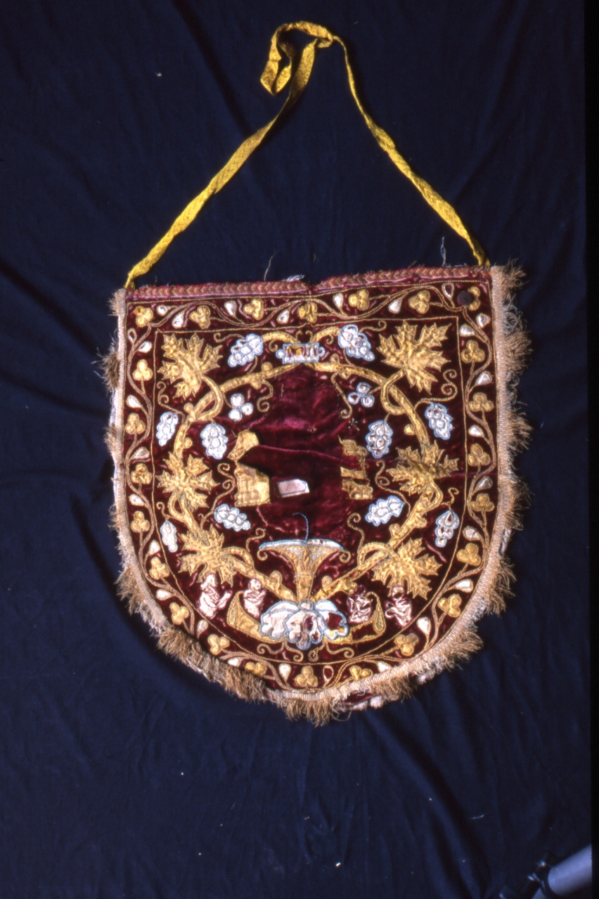 sacchetto per calice - manifattura napoletana (prima metà sec. XIX)