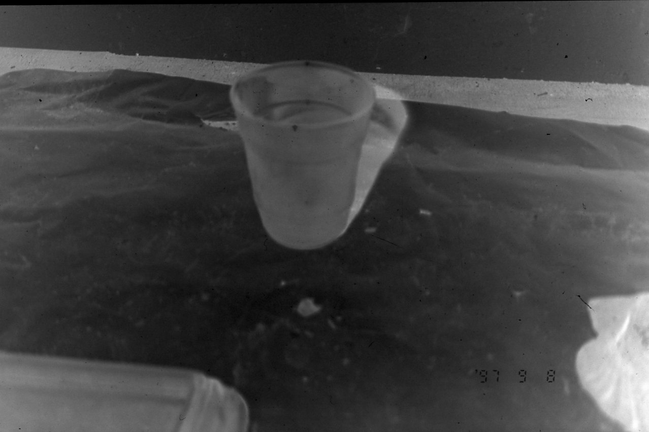 bicchiere - bottega napoletana (metà sec. XIX)