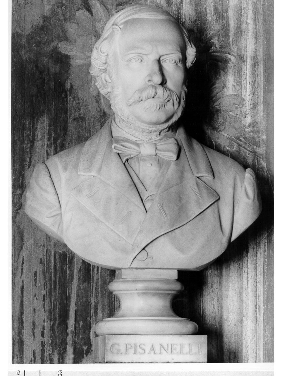 busto ritratto dell'avvocato Giuseppe Pisanelli (busto) di Solari Tommaso (sec. XIX)