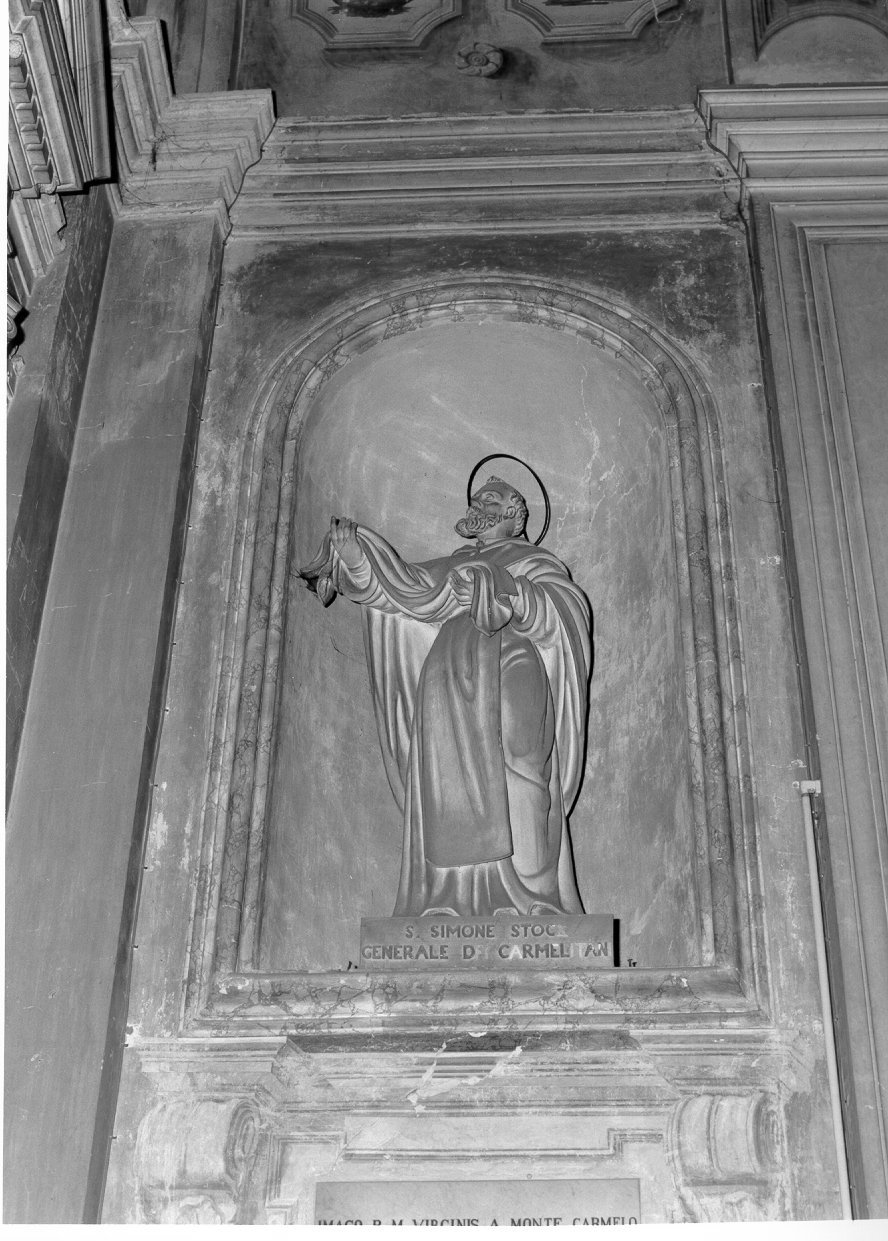 Sant'Elia profeta (scultura, elemento d'insieme) - bottega napoletana (metà sec. XIX)