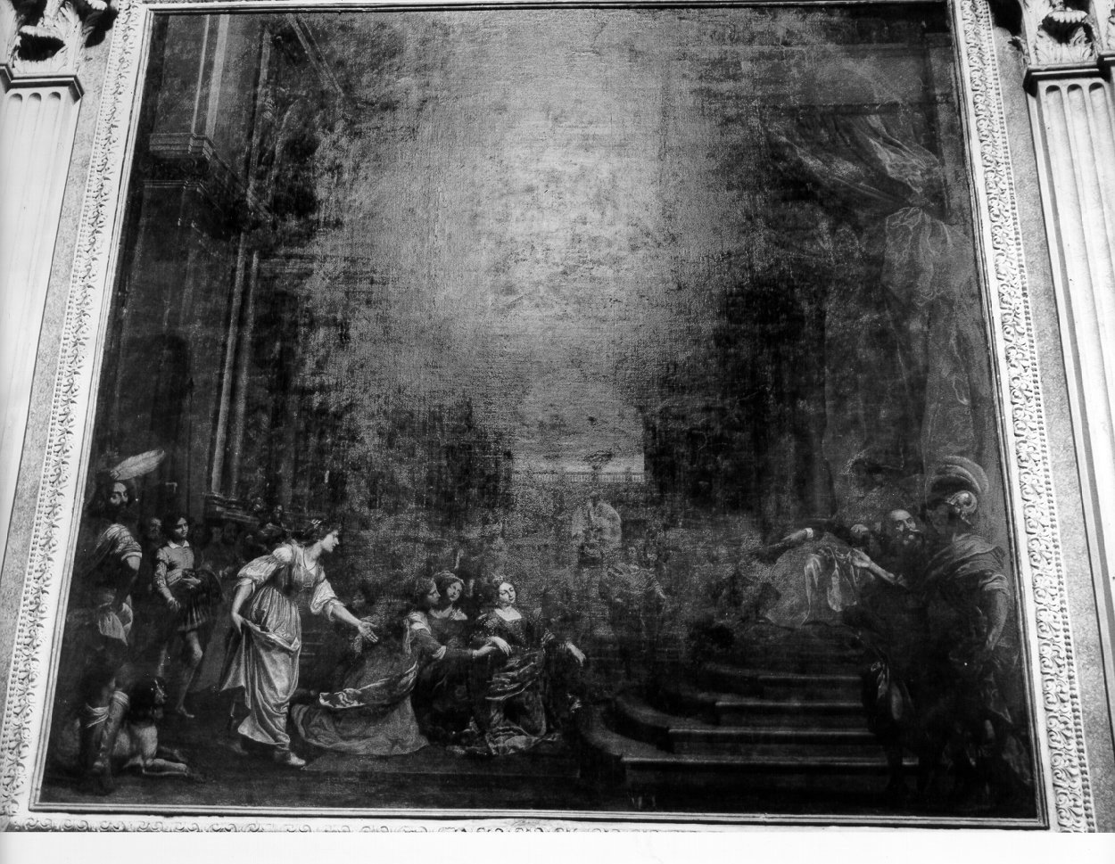 Ester e Assuero (dipinto) di Caselli Francesco Maria (prima metà sec. XVI)