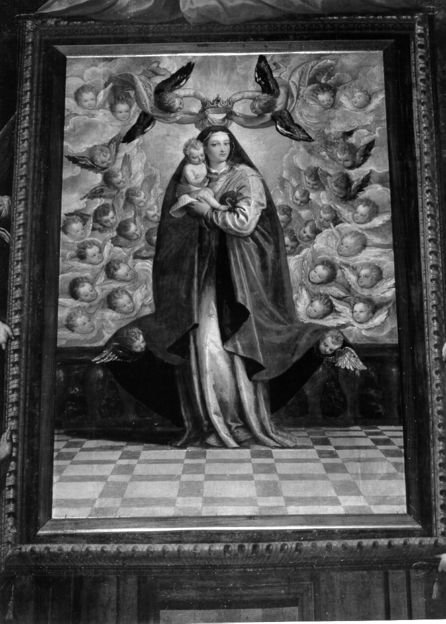 Santa Maria degli angeli (dipinto, elemento d'insieme) di Caliari Paolo detto Veronese (cerchia) (metà sec. XVI)