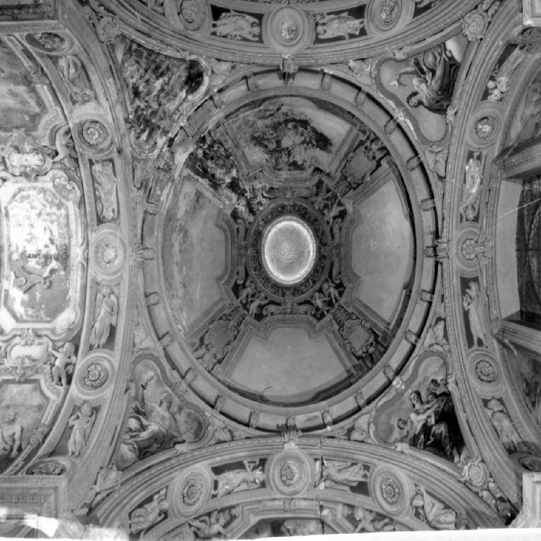 decorazione plastica, complesso decorativo - bottega napoletana (metà sec. XVIII)