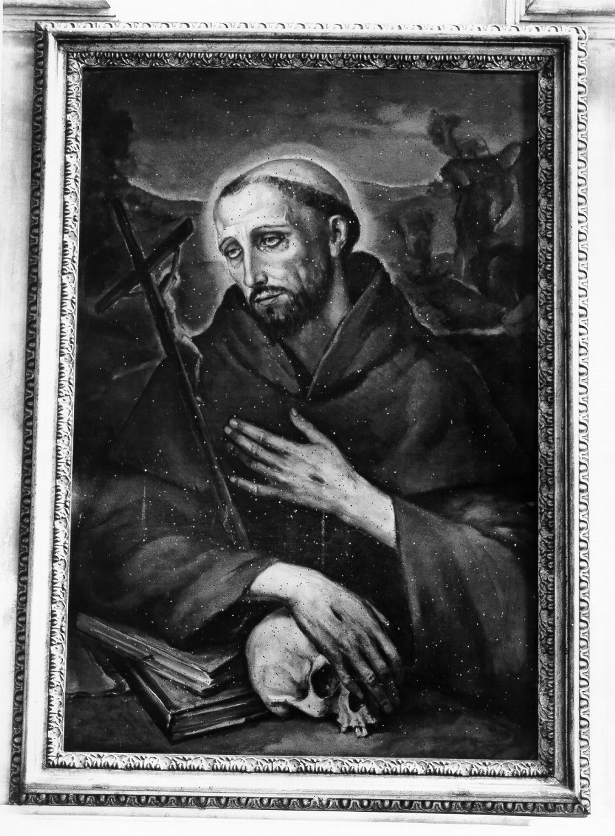 San Francesco d'Assisi (dipinto) - ambito napoletano (inizio sec. XX)