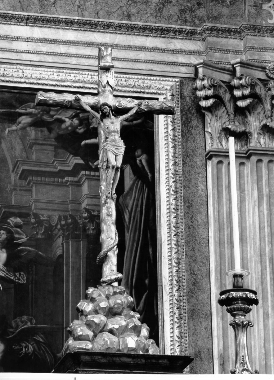 crocifisso - bottega napoletana (metà sec. XVIII)