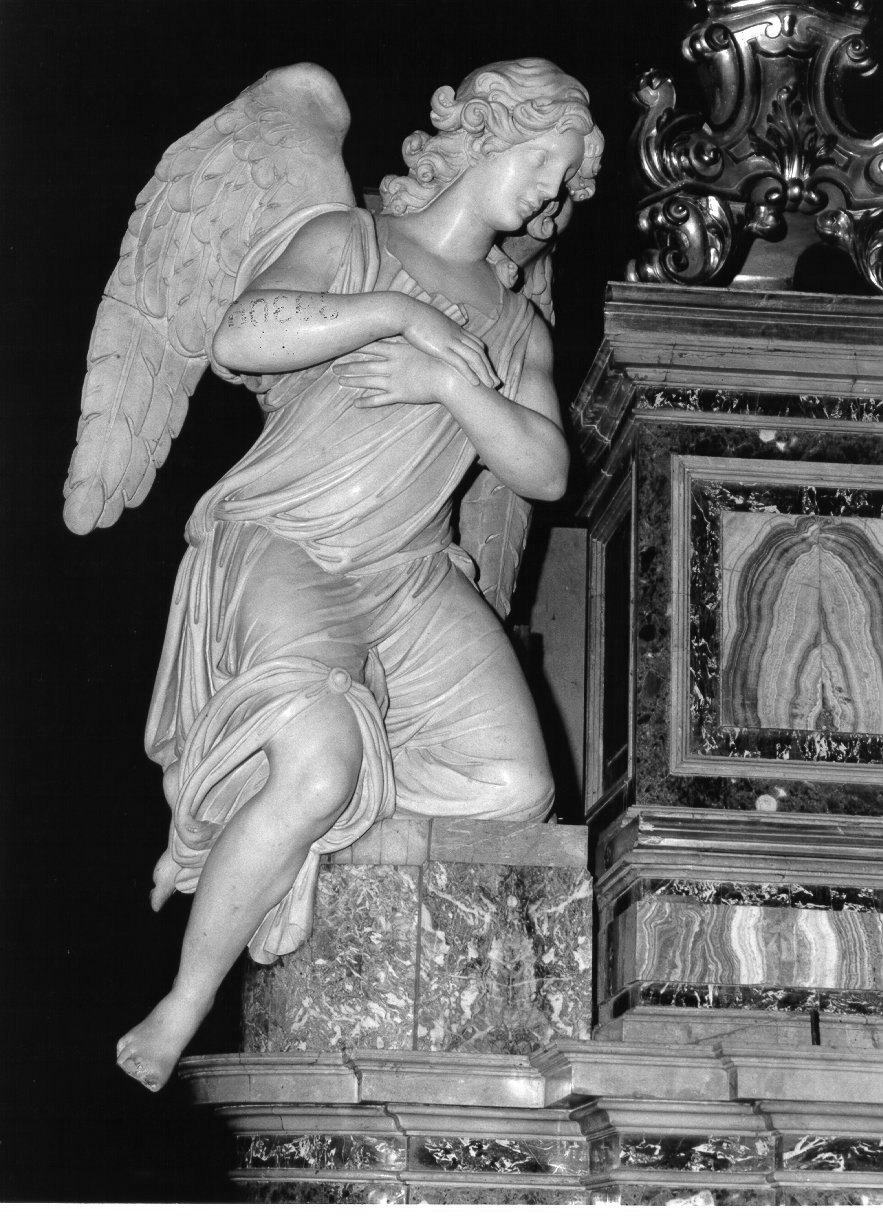 angelo (scultura, serie) di Viva Angelo (sec. XVIII)