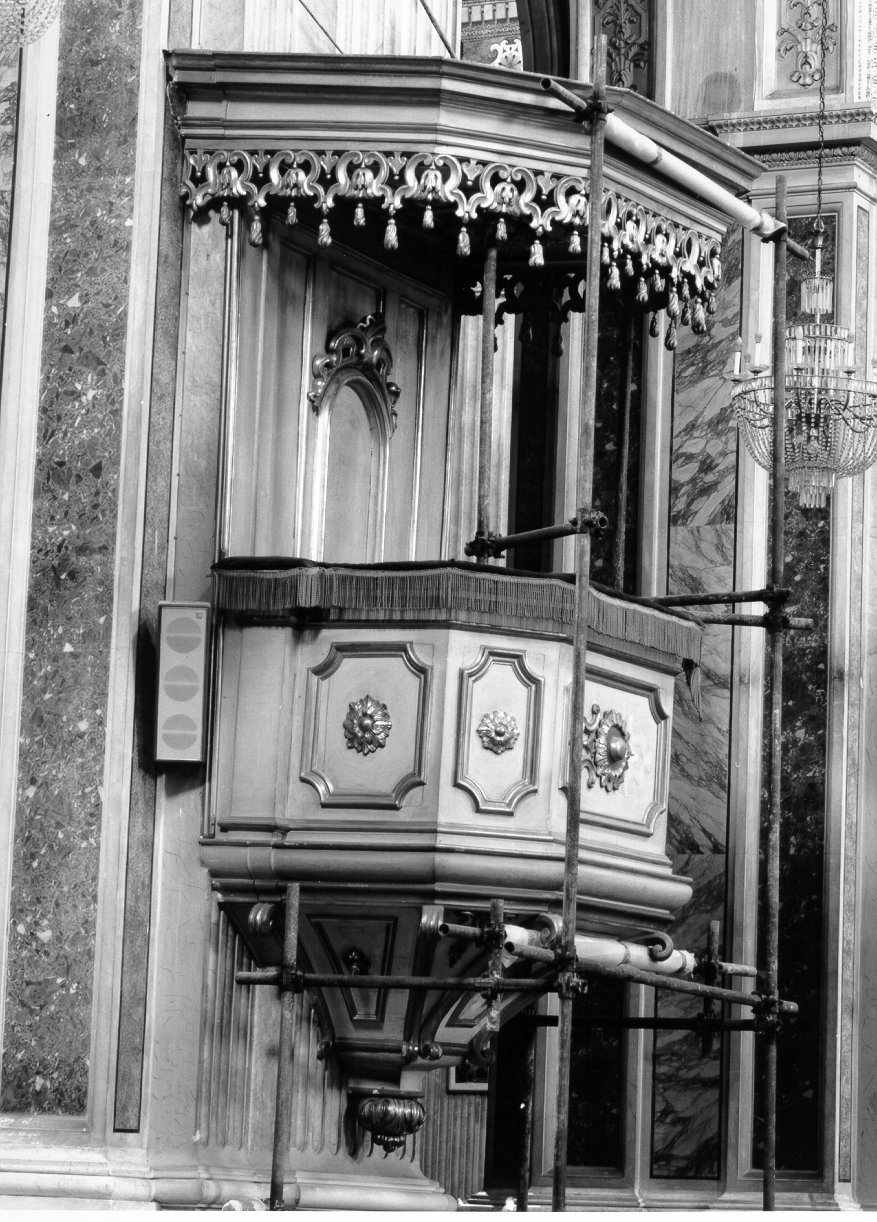 pulpito - bottega napoletana (seconda metà sec. XIX)