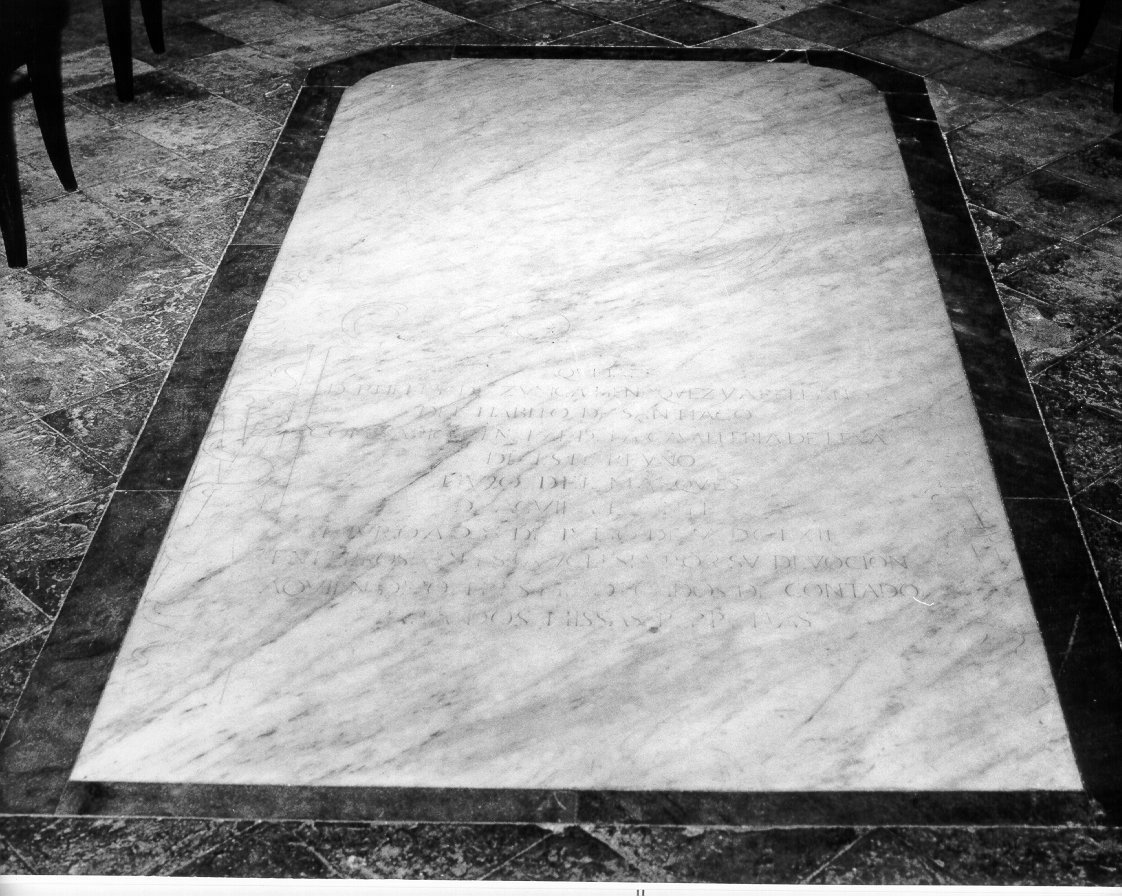 lapide tombale - bottega napoletana (sec. XVII)