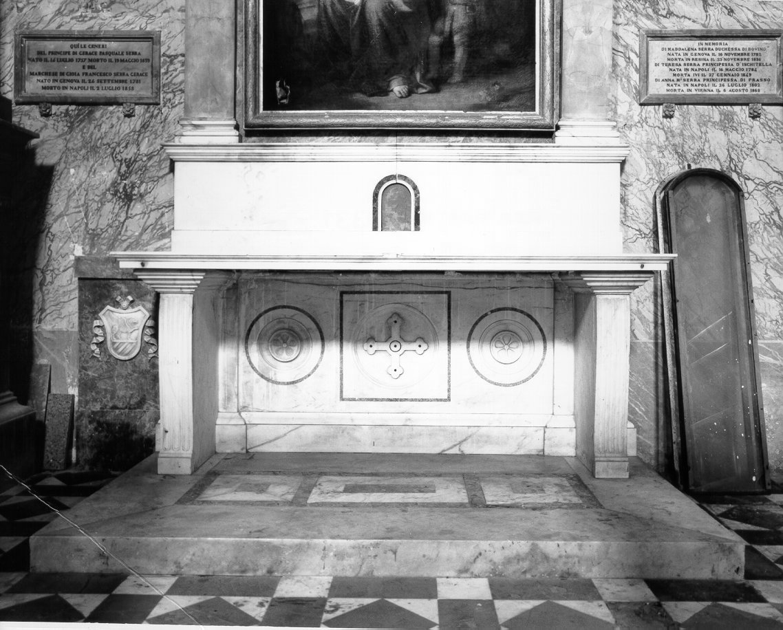 altare - bottega napoletana (metà sec. XIX)