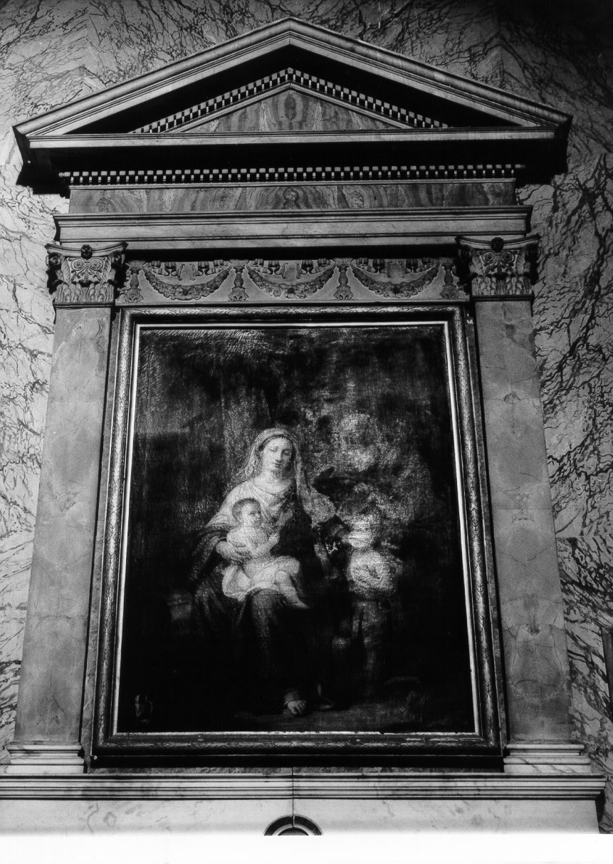 mostra d'altare - bottega napoletana (seconda metà sec. XIX)