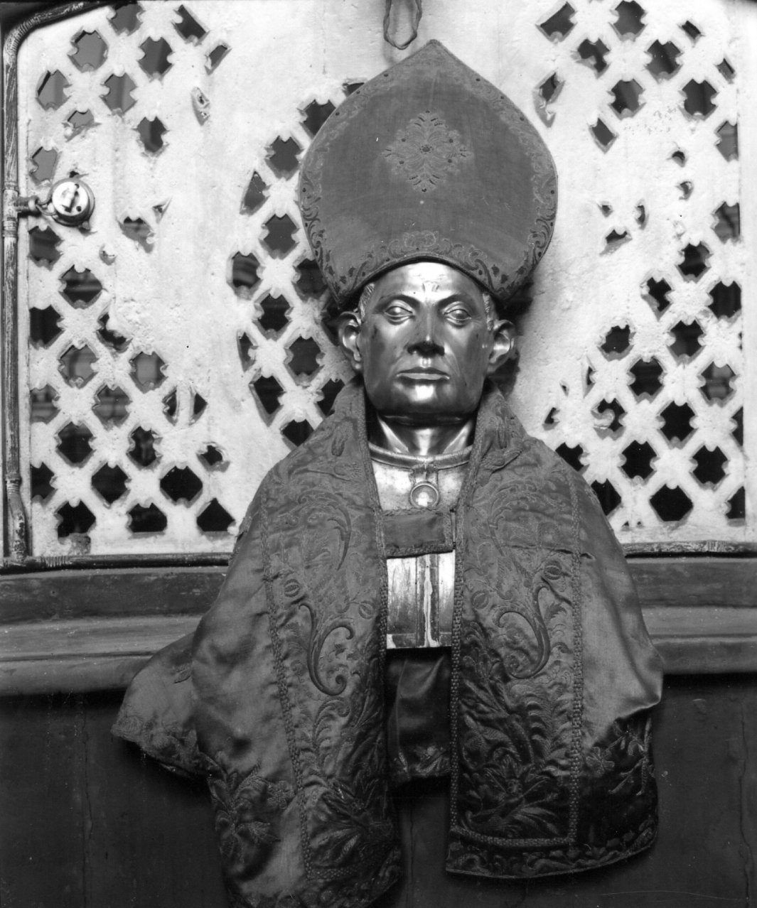 San Gennaro (busto) - bottega napoletana (seconda metà sec. XVIII)