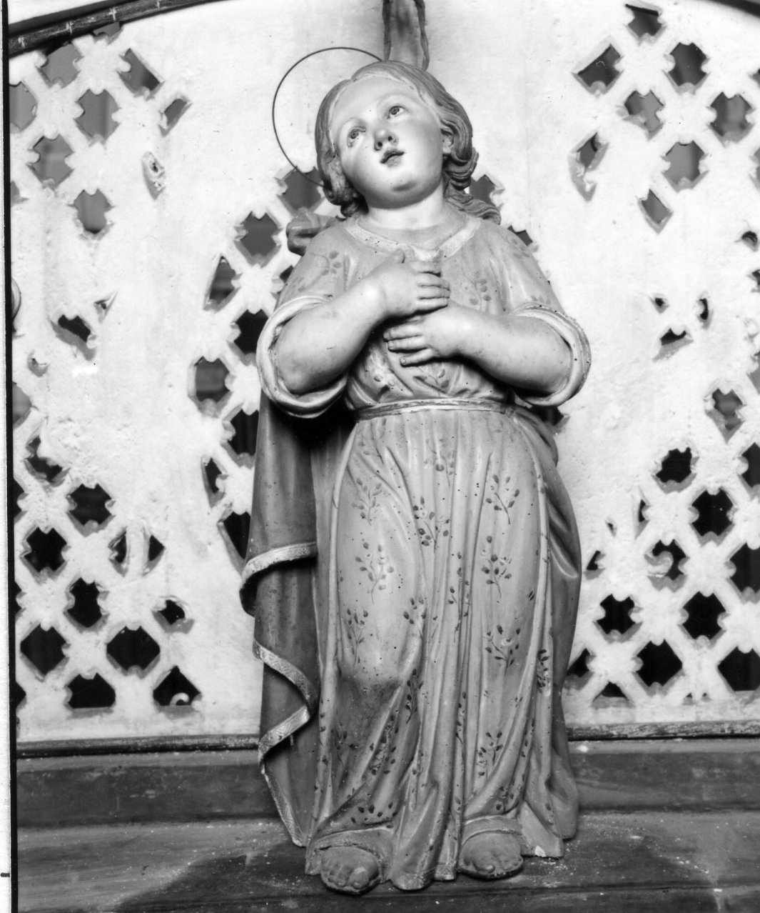 Maria Vergine bambina (scultura) di Bottigliero Matteo (cerchia) (seconda metà sec. XVIII)