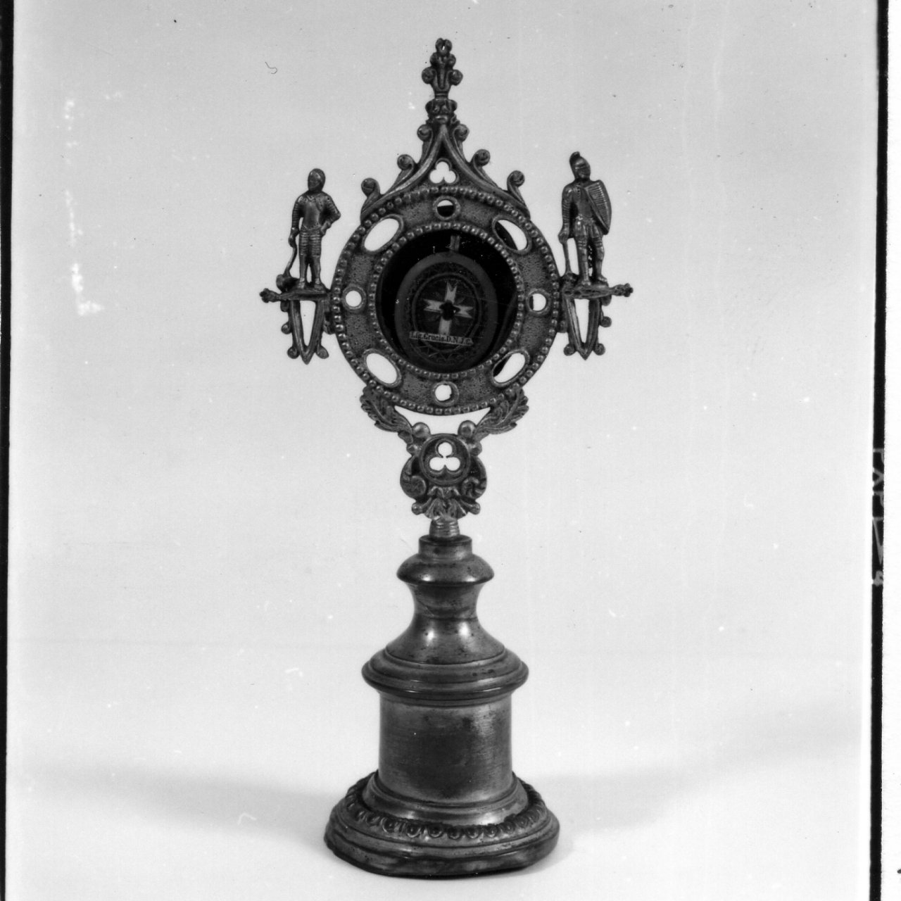 reliquiario - a ostensorio - bottega napoletana (prima metà sec. XIX)